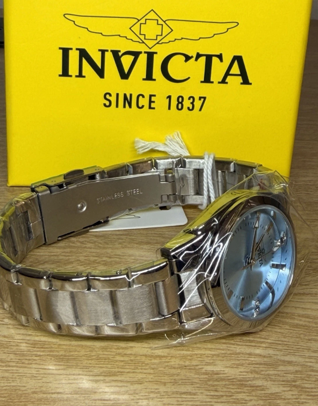 Reloj Invicta Celestial 70246 para Mujer – Acero Inoxidable y Dial Azul Hielo (30 mm)